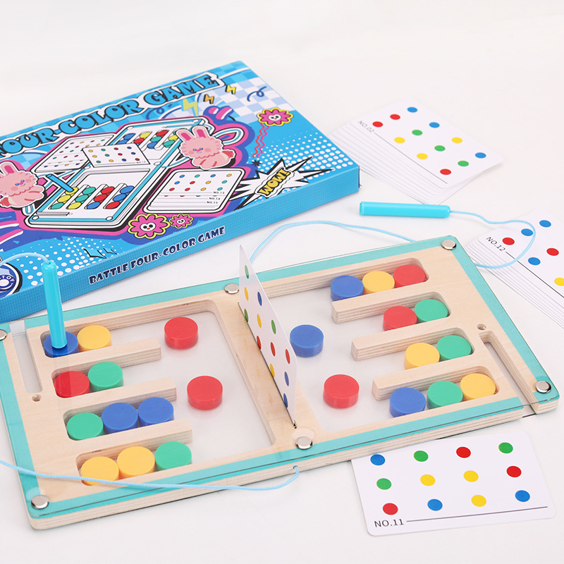 Board Game For 3 Players - Jeu de société à mouvement magnétique,
