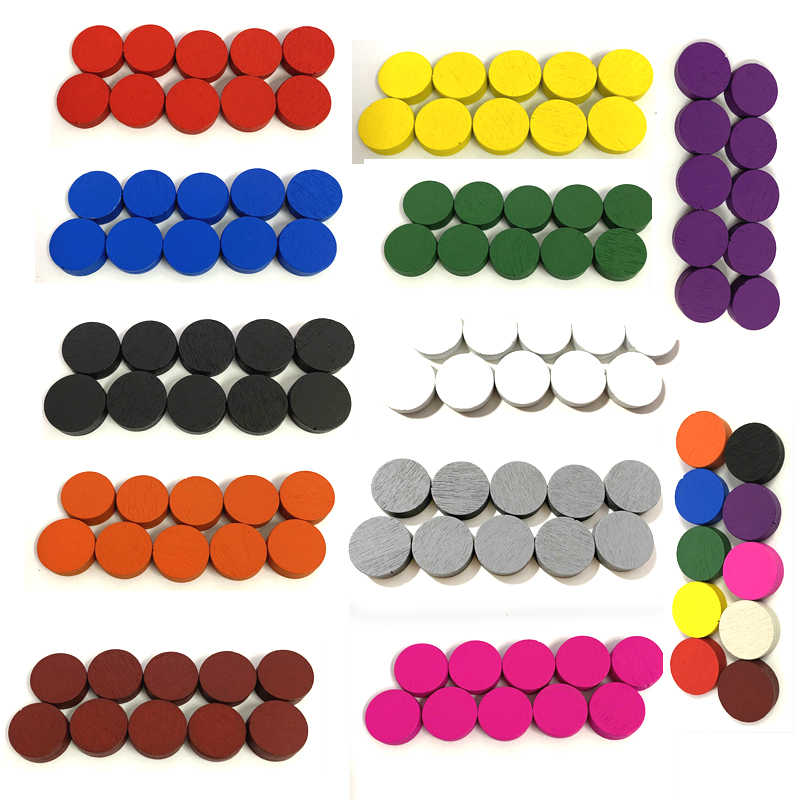 Board Game Economy - 100 pièces de jeu de pion