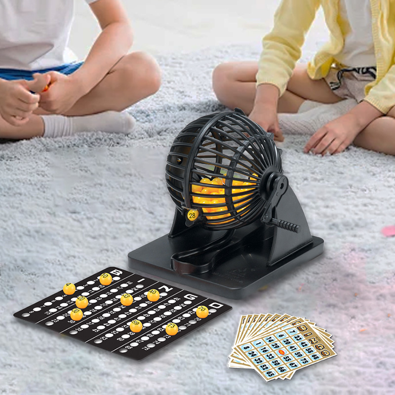 Board Game Electronic Table - Machine de loterie de Bingo, piquets