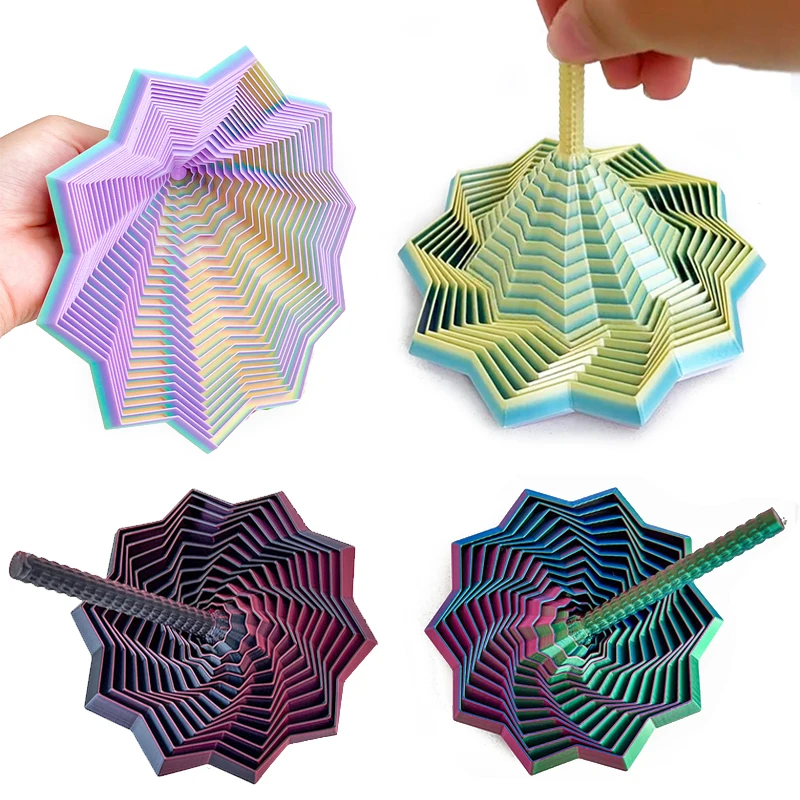 Board Game Print - Modèle d'étoile sensorielle 3D imprimée en