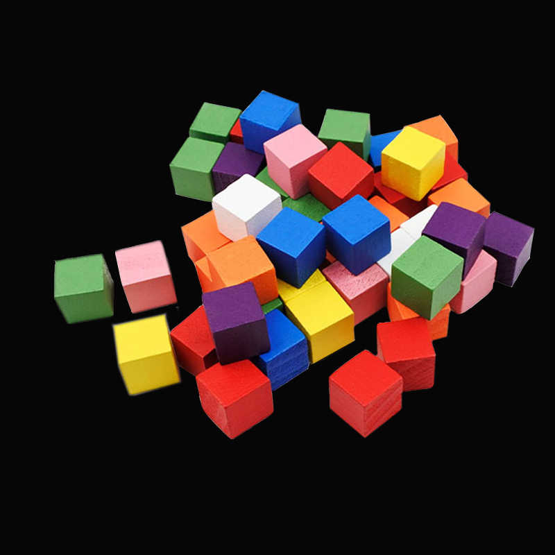 Board Game Economy - 100 pièces/lots 14 couleurs 10mm Cube