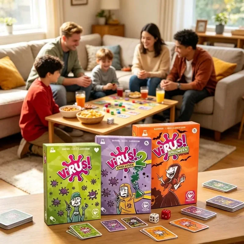 Board Game Virus - Jeu de cartes Virus Card Game