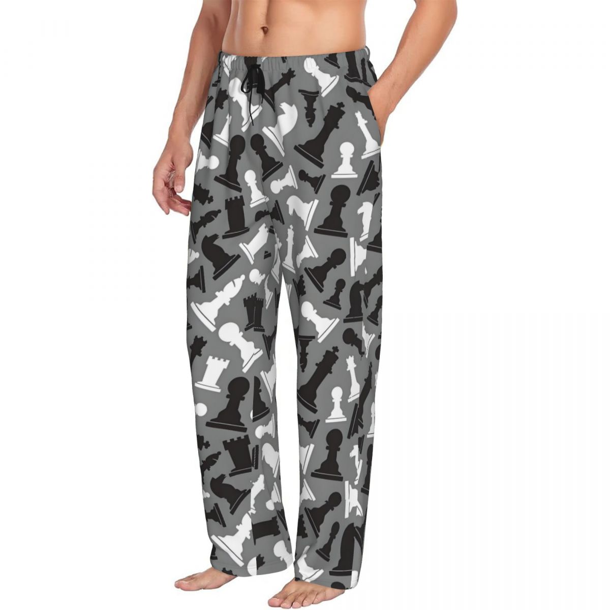 Pantalon de pyjama d'échiquier - Board Game Print avis et prix