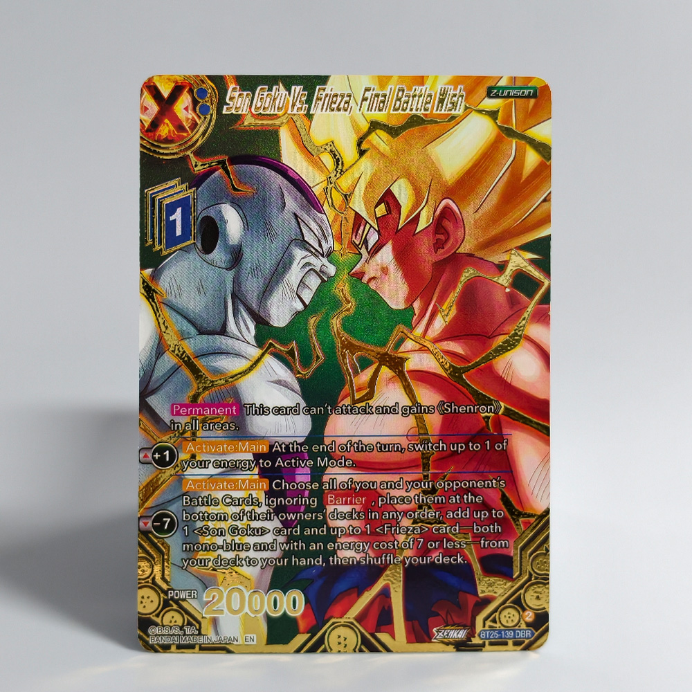 Cartes de jeu Proxy Dragon Bal - Board Game Anime avis et prix