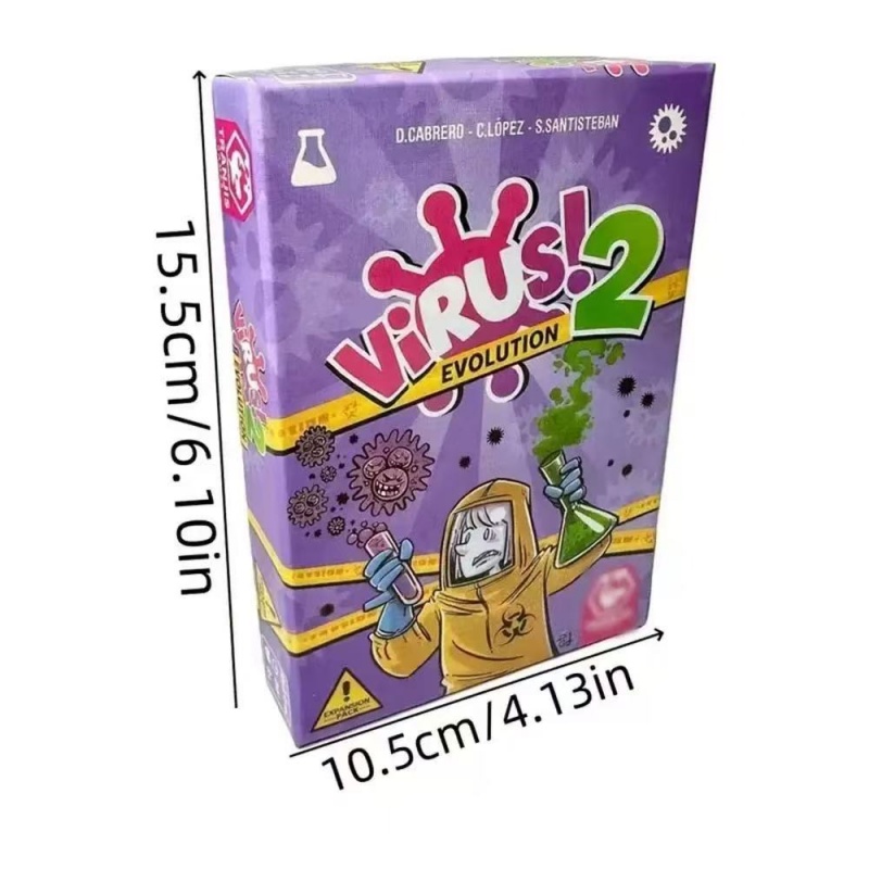 Jeu de cartes familial : Série - Board Game Virus avis et prix