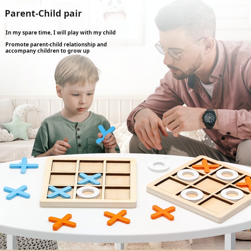 XO Tic-tac-toe lien pour enfan - Board Game For 3 Players avis et prix