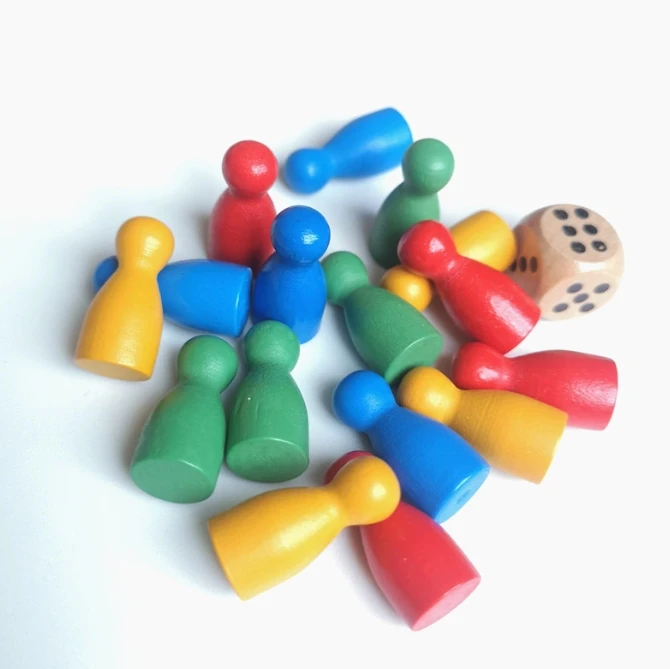 Marqueurs d'échecs en bois col - Board Game Economy avis et prix