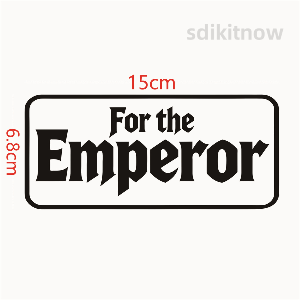 Autocollant vinyle « For The E - Board Game Warhammer 40K avis et prix