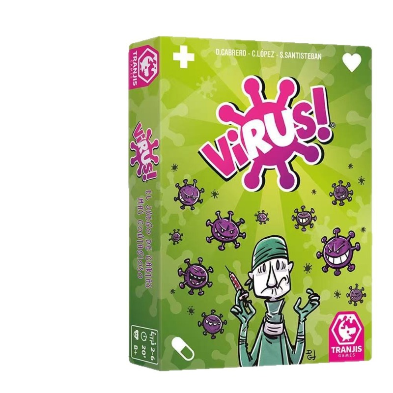 Jeu de cartes familial : Série - Board Game Virus avis et prix