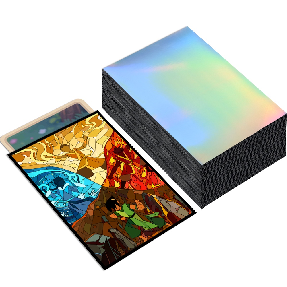 60 pochettes holographiques po - Board Game Print avis et prix