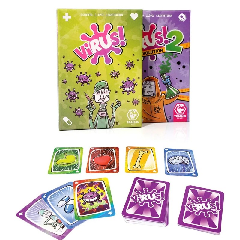 Jeu de cartes interactif trans - Board Game Virus avis et prix