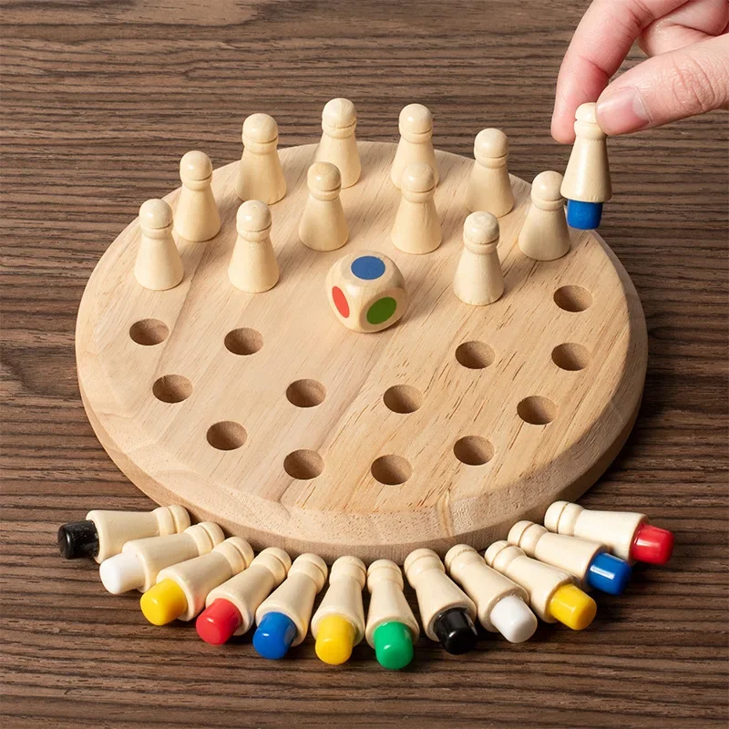 1 pièce Jeu de mémoire en bois - Board Game Life avis et prix