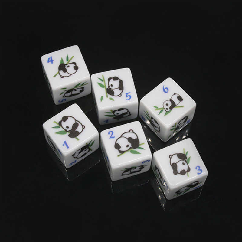 Jeu de dés à 6 faces imprimé P - Board Game Print avis et prix