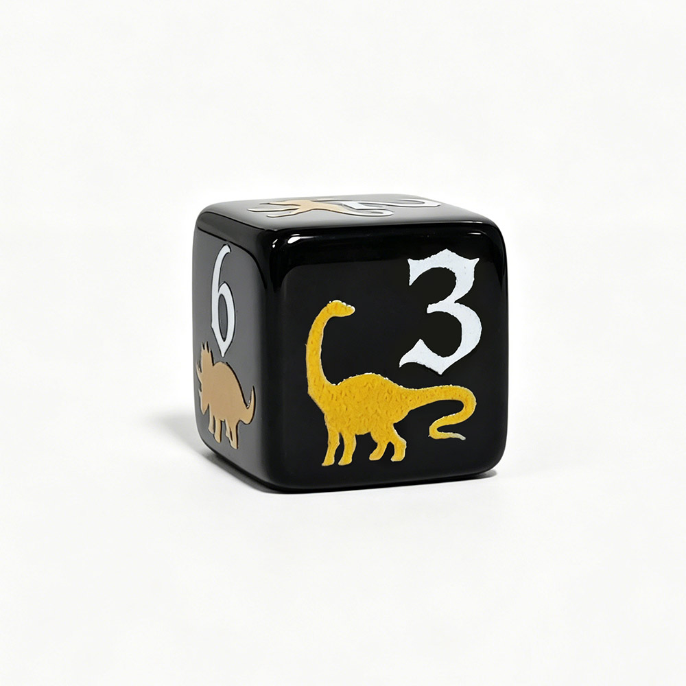 12 dés en acrylique dinosaure  - Board Game Print avis et prix