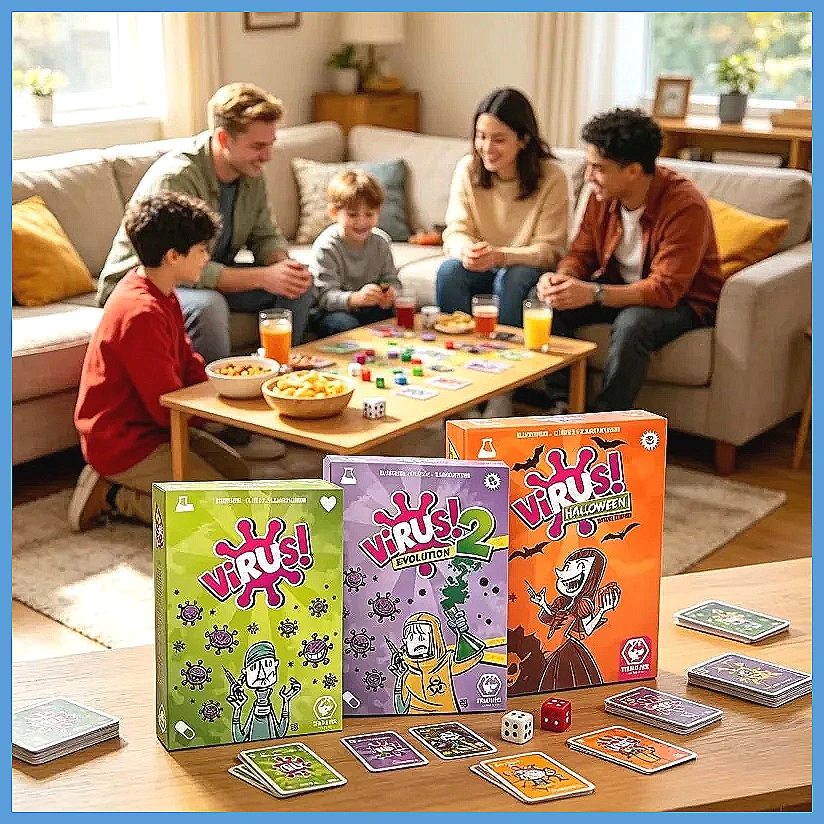 Jeu de cartes familial Virus S - Board Game Virus avis et prix