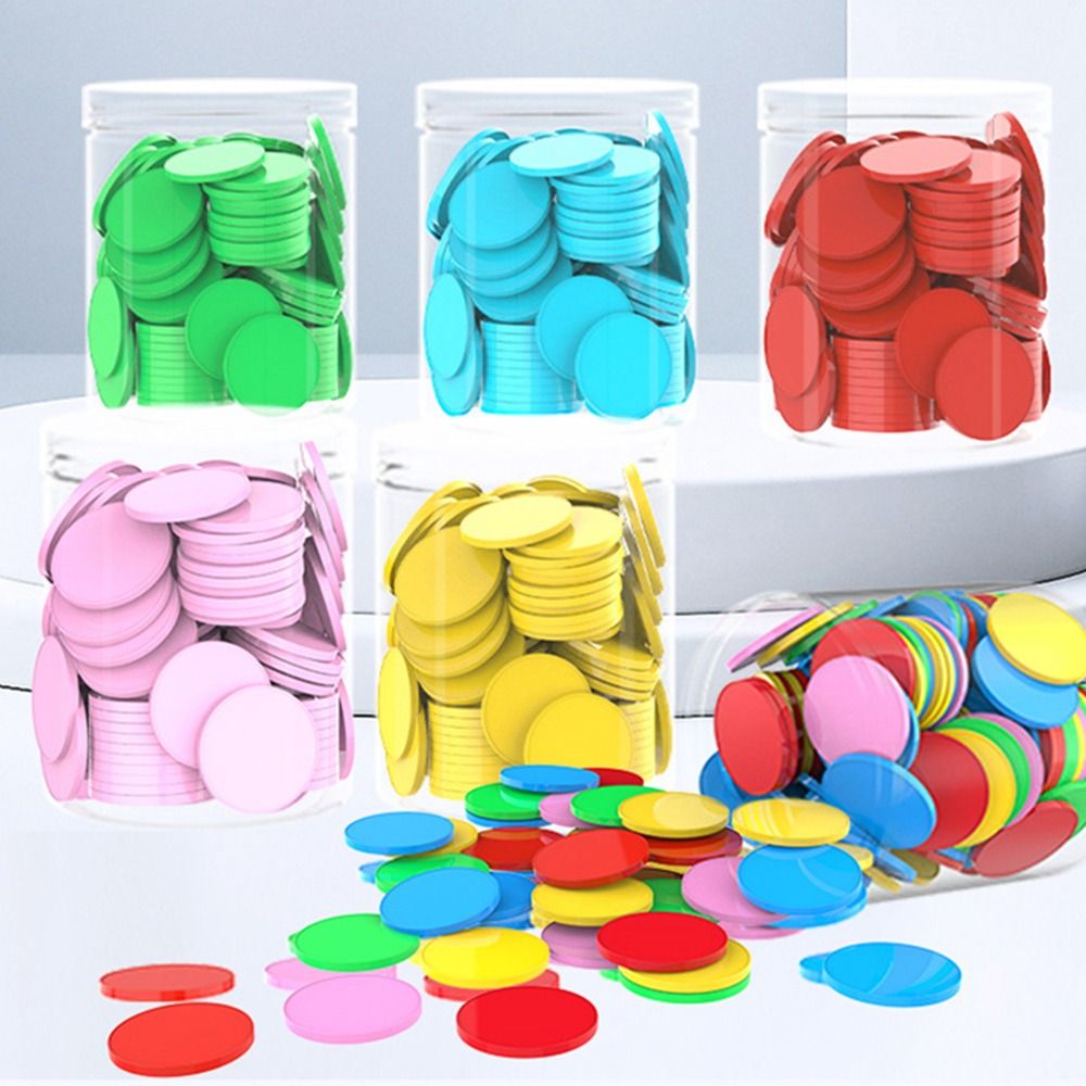 100 jetons de comptage en plas - Board Game Economy avis et prix