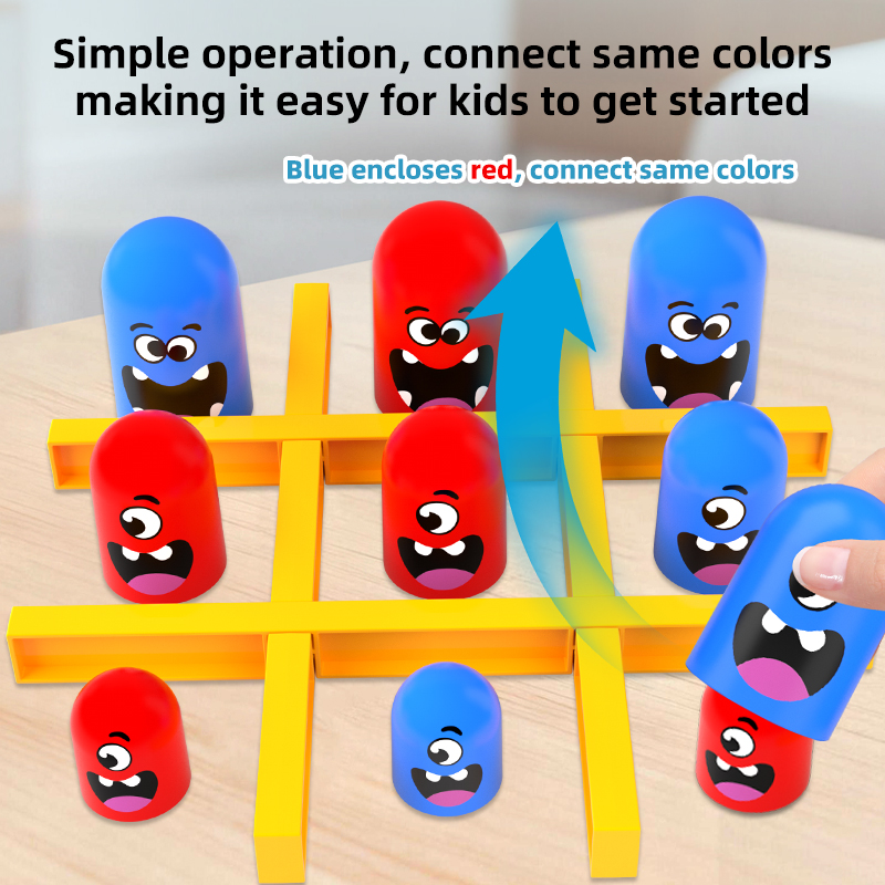 Jeu de société Tic-Tac-Toe ave - Board Game Electronic Table avis et prix