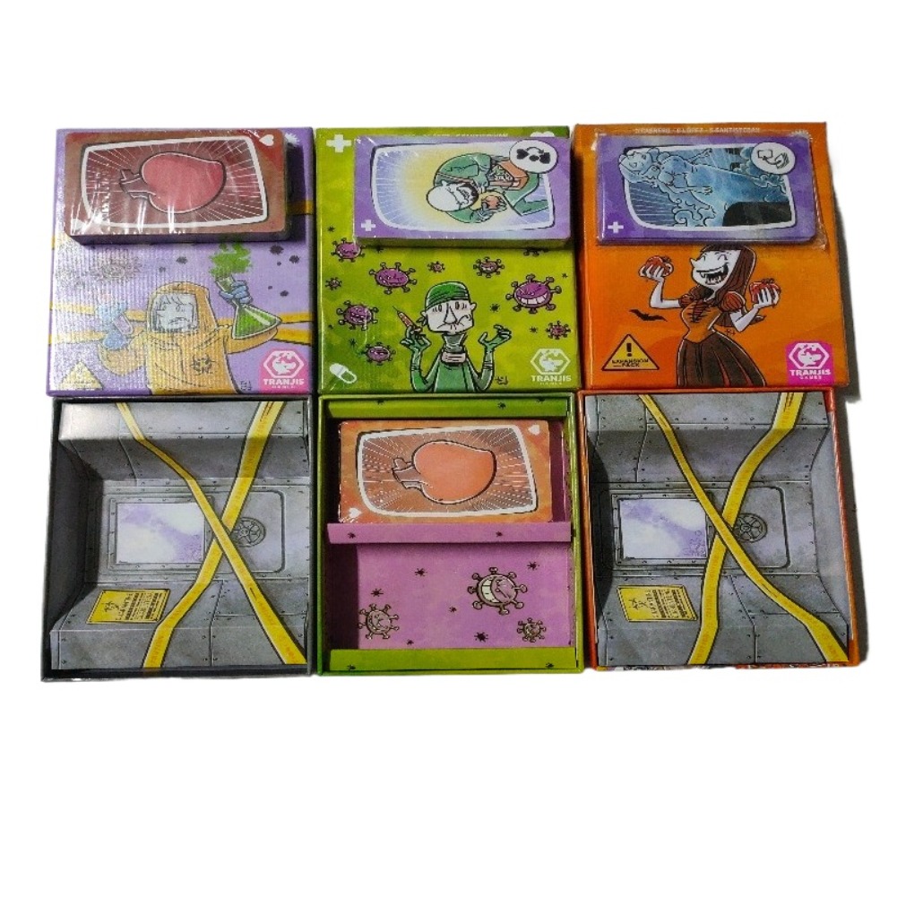 Nouveau jeu de cartes interact - Board Game Virus avis et prix